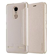 Nillkin Sparkle Folio Gold for Lenovo K6 Power - Phone Cover
