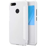 Nillkin Sparkle Series Leather Case for Xiaomi Mi A1 White - Phone Case