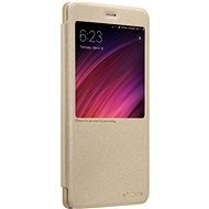 Nillkin Sparkle Series Leather Case for Xiaomi Redmi Note 5A Gold - Phone Case