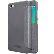 Nillkin Sparkle Series Leather Case for Xiaomi Redmi Note 5A Black - Phone Case