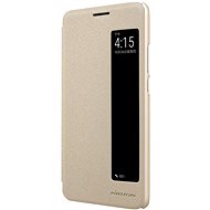 Nillkin Sparkle Series Leather Case for Huawei Mate 10 Pro Gold - Phone Case