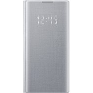 Samsung Flip Case LED View for Galaxy Note 10 silver - Phone Case