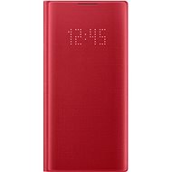 Samsung Flip Case LED View for Galaxy Note 10 red - Phone Case