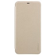 Nillkin Sparkle Folio tok Samsung J415 Galaxy J4+ készülékhez, Gold - Mobiltelefon tok