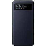 Samsung flipové puzdro S View pre Galaxy S10 Lite čierne - Puzdro na mobil