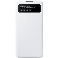 Samsung Galaxy S10 Lite fehér S View okos flip tok - Mobiltelefon tok