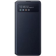 Samsung flipové puzdro S View pre Galaxy Note10 Lite čierne - Puzdro na mobil