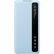 Samsung Flipové puzdro Clear View pre Galaxy S20 modré - Puzdro na mobil