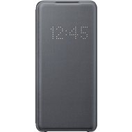 Samsung Flip Case LED View für Galaxy S20 Grau - Softcase-Handyhülle