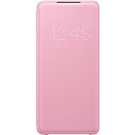 Samsung Flip Case LED View for Galaxy S20 Pink - Phone Case