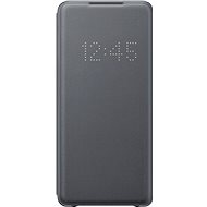 Samsung Flip Case LED View for Galaxy S20+ Grey - Phone Case
