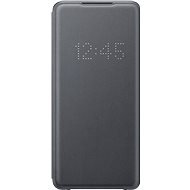 Samsung Flip Case LED View for Galaxy S20 Ultra Grey - Phone Case