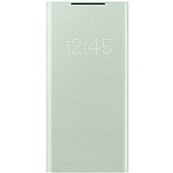 Samsung Flip Case LED View for Galaxy Note 20, Menthol Green - Phone Case