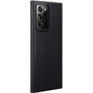 Samsung Galaxy Note20 Ultra 5G fekete bőr tok - Telefon tok