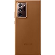 Samsung Leather Back Cover for Galaxy Note20 Ultra 5G Brown - Phone Cover