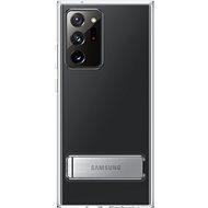 Samsung Transparent Back Cover with Stand for Galaxy Note20 Ultra 5G Transparent - Phone Cover