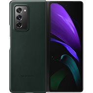 Samsung Leather Back Cover for Galaxy Fold 2, Green - Phone Case