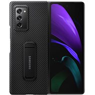 Samsung Aramid Fibre Cover with Stand for Galaxy Fold 2, Black - Phone Case