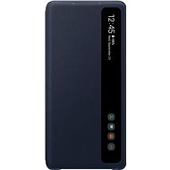 Samsung Galaxy S20 FE Clear View Flip Case, Navy Blue - Phone Case