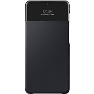 Samsung Flip tok S View Galaxy A32 (5G) készülékre, fekete - Mobiltelefon tok
