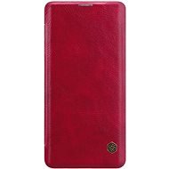 Nillkin Qin Book Samsung Galaxy S10 készülékhez, piros - Mobiltelefon tok