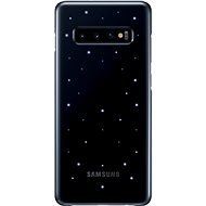 Samsung Galaxy S10+ LED Cover, fekete - Telefon tok