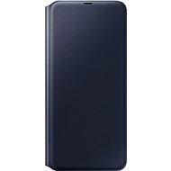 Samsung A70 Flip Wallet Cover, fekete - Mobiltelefon tok