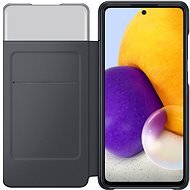 Samsung Flip Case S View für Galaxy A72 schwarz - Handyhülle