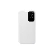 Samsung Galaxy S22 5G Flip Case Clear View White - Phone Case