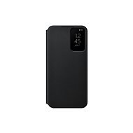 Samsung Galaxy S22+ Flip Case Clear View Black - Phone Case