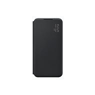 Samsung Galaxy S22+ 5G fekete LED View flip tok - Mobiltelefon tok