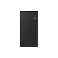 Samsung Galaxy S22 Ultra 5G fekete LED View flip tok - Mobiltelefon tok
