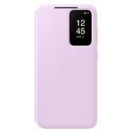 Samsung Galaxy S23 Smart View Lavender Flip tok - Mobiltelefon tok