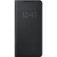 Samsung LED View Flip Case for Galaxy S21+, Black - Phone Case