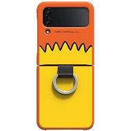 Samsung Silicone Cover Ring Z Flip4, Bart Simpson - Phone Case