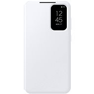 Samsung Galaxy S23 FE Flip tok Smart View, fehér - Mobiltelefon tok