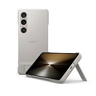 Sony Cover mit Ständer für das Xperia 1 VI grau - Handyhülle