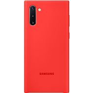 Samsung szilikon hátlap tok Galaxy Note10 készülékhez, piros - Telefon tok