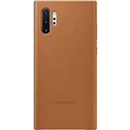 Samsung Leather Back Case for Galaxy Note10+ beige - Phone Cover