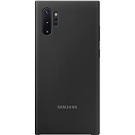 Samsung szilikon hátlap tok Galaxy Note10+ készülékhez, fekete - Telefon tok