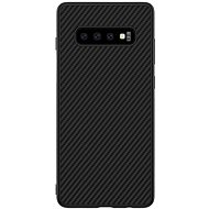 Nillkin Synthetic Fiber Carbon for Samsung Galaxy S10 black - Phone Cover