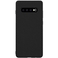 Nillkin Synthetic Fiber Carbon tok Samsung G975 Galaxy S10+ készülékhez, fekete - Telefon tok