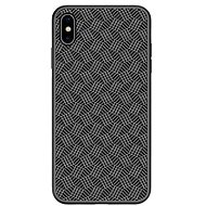 Nillkin Synthetic Fiber Plaid for Apple iPhone X/XS black - Phone Cover