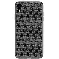 Nillkin Synthetic Fiber Plaid for Apple iPhone XR Black - Phone Cover