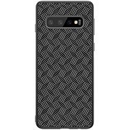 Nillkin Synthetic Fiber Plaid for Samsung G975 Galaxy S10+ Black - Phone Cover