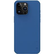 Nillkin Super Frosted PRO (Without Logo Cutout) Apple iPhone 15 Pro Max kék tok - Telefon tok