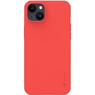 Nillkin Super Frosted PRO Zadní Kryt pro Apple iPhone 15 Plus Red (Without Logo Cutout) - Phone Cover