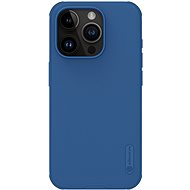 Nillkin Super Frosted PRO Zadní Kryt pro Apple iPhone 15 Pro Blue (Without Logo Cutout) - Phone Cover