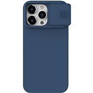 Nillkin CamShield Silky Silikonový Kryt pro Apple iPhone 15 Pro Max Midnight Blue - Phone Cover