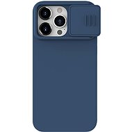 Nillkin CamShield Silky Silicone Cover for Apple iPhone 15 Pro Midnight Blue - Phone Cover